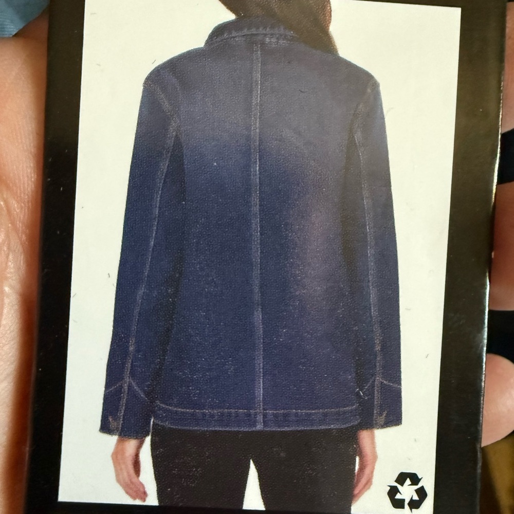 Well Worn Blue Denim Jacket - Picture 4 of 4